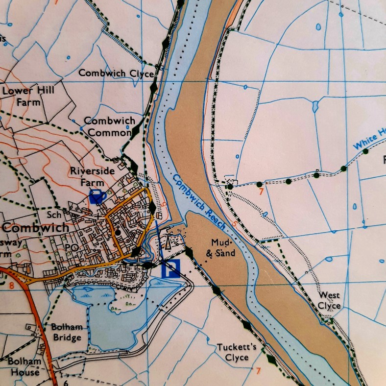Detail of an Ordnance Survey map