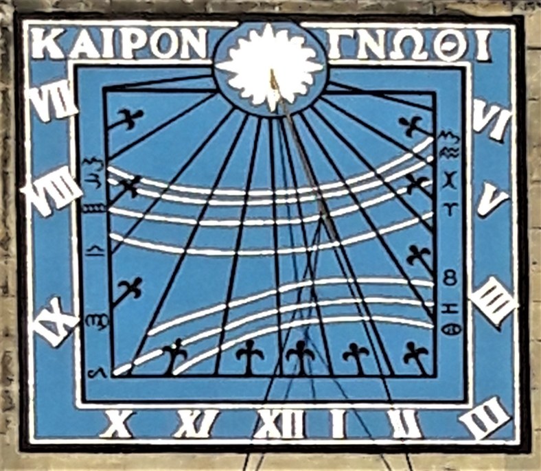 Image of a sundial at Ely Cathedral