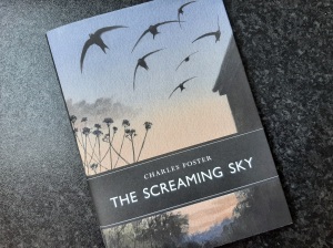 Photograph of the front cover of The Screaming Sky by Charles Foster